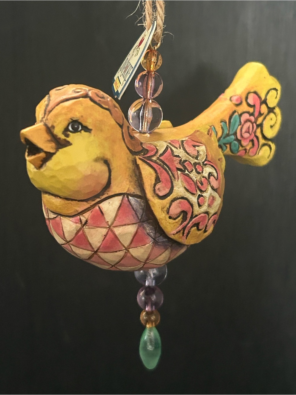 Jim Shore Heartwood Creek Hanging Bird 2000-2009